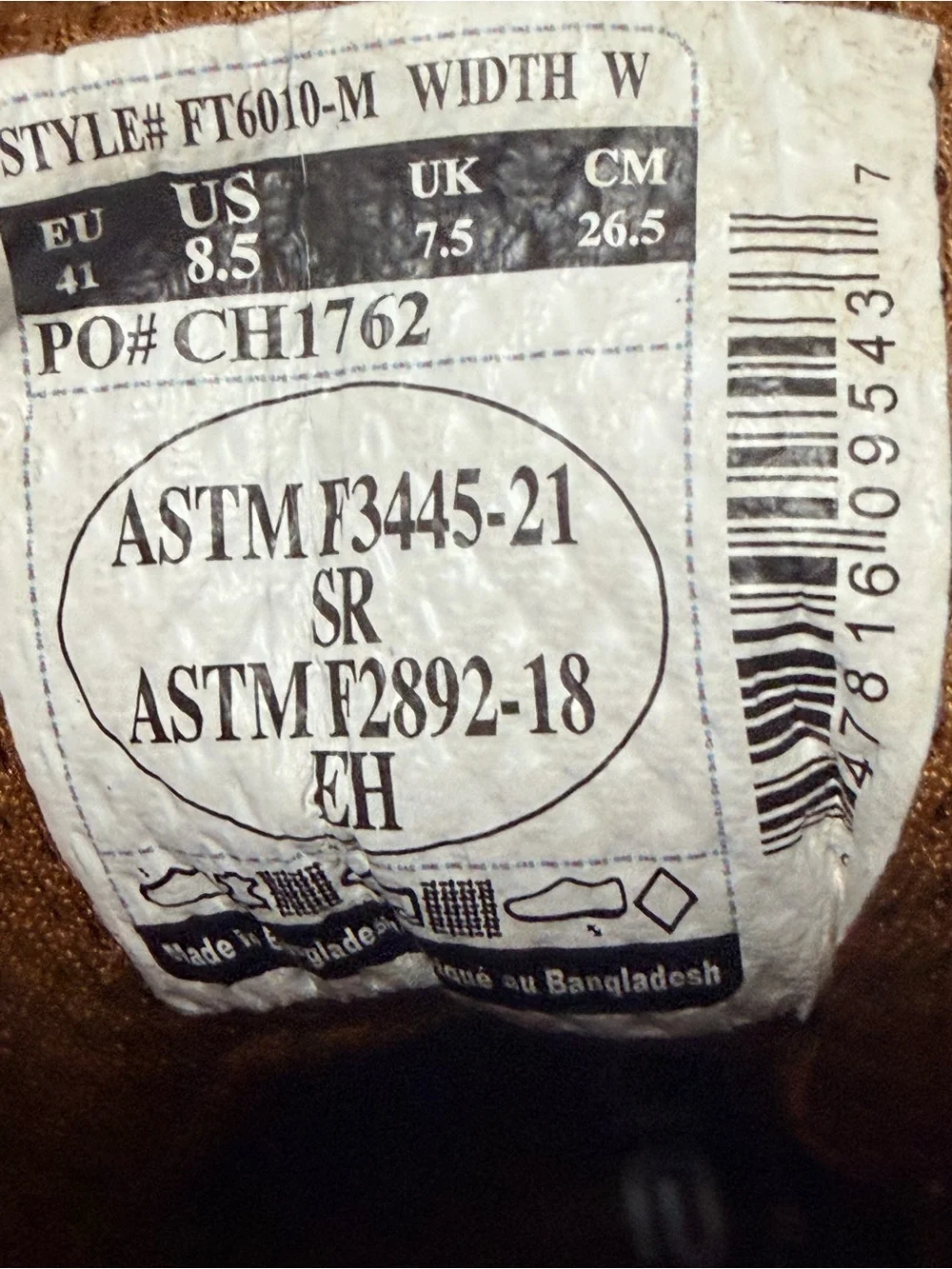 Carhartt sturdy lace